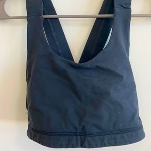 Lululemon Black Sports Bra Size 10